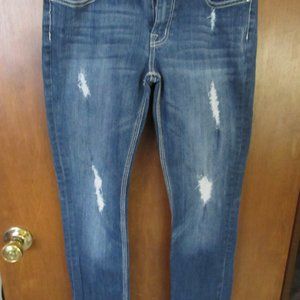 Vigoss ladies size 7 distressed jeans